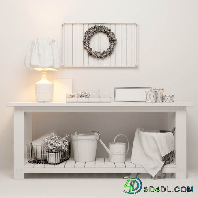 Farm house decoration set 3D Models