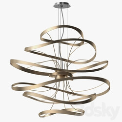 Corbett lighting Calligraphy pendant Pendant light 3D Models 