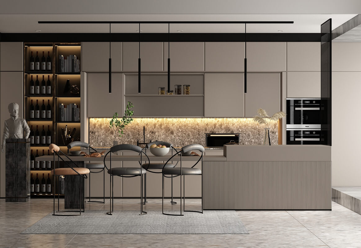  Kitchen Model By Huy Hieu Lee