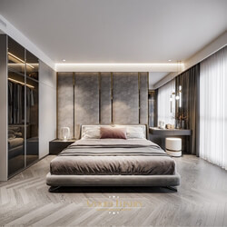  Bedroom Interior Model by Do Long 
