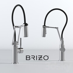 Brizo Solna Articulating Kitchen Faucet Faucet 3D Models 