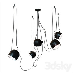 Aim 5 Point Pendant Lamp Pendant light 3D Models 