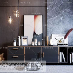 05 TV Cabinet 3dsmax Model  
