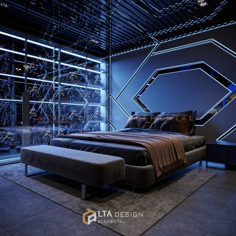  Bedroom Interior Model by Cao Hoang Nhat Long