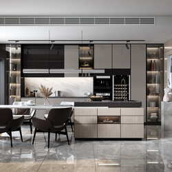  Kitchen Model By Huy Hieu Lee 