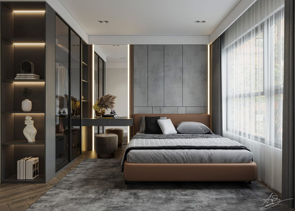  Master Bedroom Interior Model by Nguyen Viet Anh