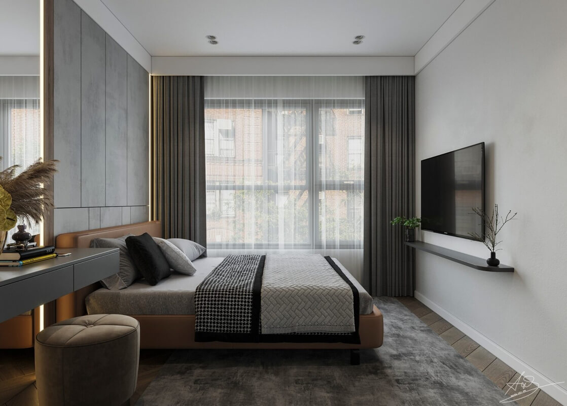  Master Bedroom Interior Model by Nguyen Viet Anh