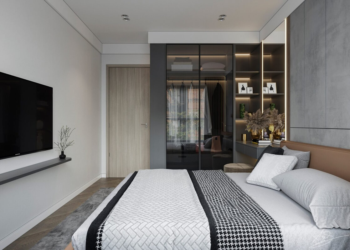  Master Bedroom Interior Model by Nguyen Viet Anh