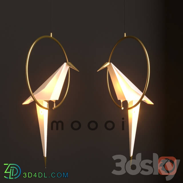 Moooi Bird Lights 2 Pendant light 3D Models