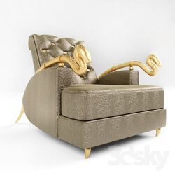 Roberto cavalli snake chair 