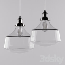 Pottery Barn Classic Schoolhouse Pendant Pendant light 3D Models 