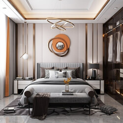 3D Interior Scenes File 3dsmax Model Bedroom 426 By Viet Long Lee 