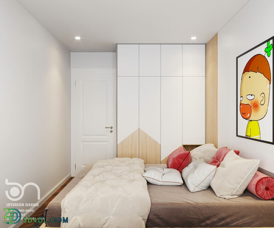 3D Interior Scenes File 3dsmax Model Bedroom 138 By NguyenBaoNgoc