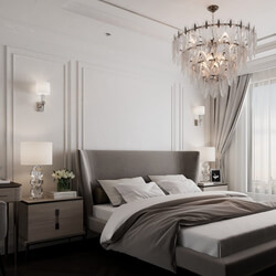  Bedroom Interior Model by The Hoang 