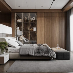  Bedroom Interior Model by Duy Linh 
