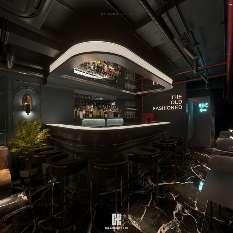  3D Bar Restaurant Interior Scene Model by Nguyen Huy Anh