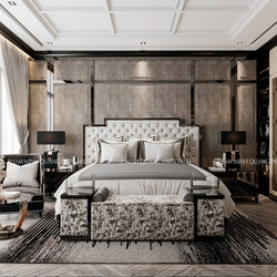  Master Bedroom Interior Model by Pham Minh Quang 