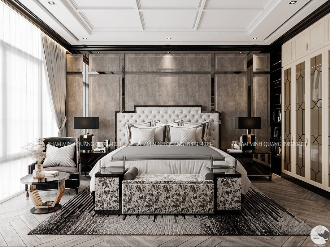  Master Bedroom Interior Model by Pham Minh Quang