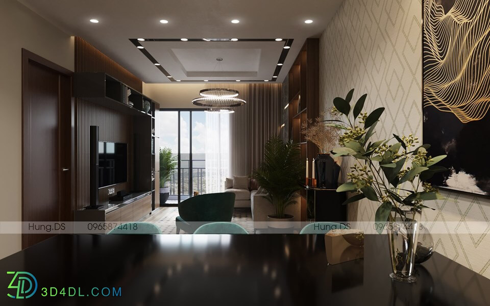 3D Interior Scenes File 3dsmax Model Livingroom 264 By Pham Hung