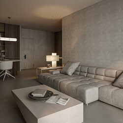 Apartment Interior Model By Dat Nguyen 