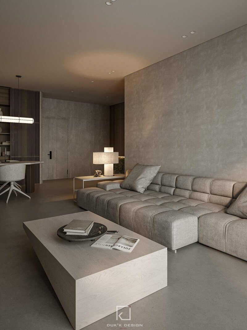  Apartment Interior Model By Dat Nguyen