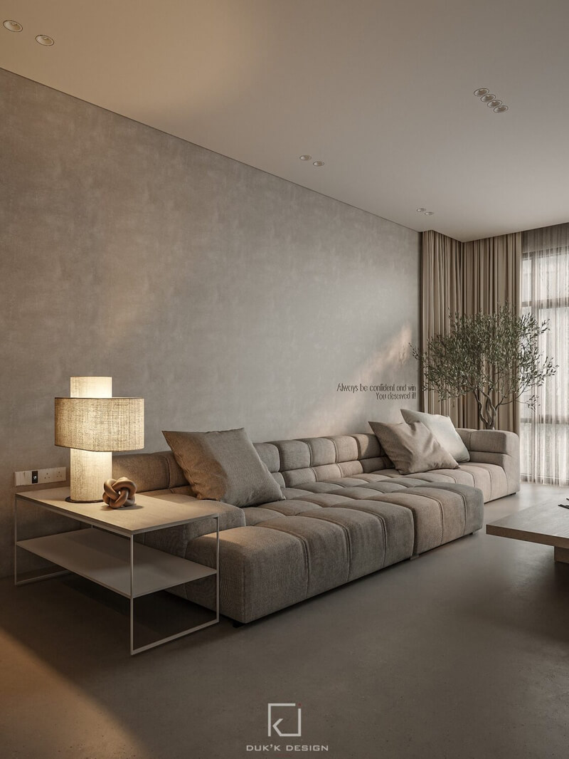  Apartment Interior Model By Dat Nguyen
