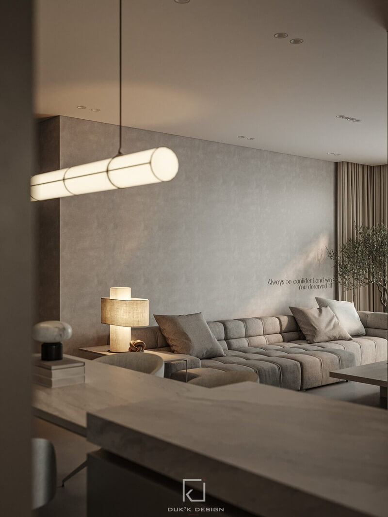  Apartment Interior Model By Dat Nguyen
