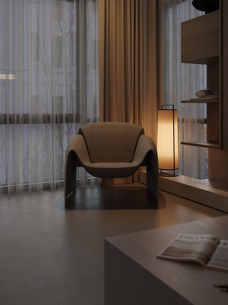  Apartment Interior Model By Dat Nguyen