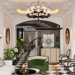  3D Model Spa Interior File 3dsmax By Nguyen PC Dang 