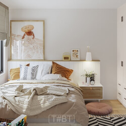 3D Interior Scenes File 3dsmax Model Bedroom 598 By Thang Bao Trung 