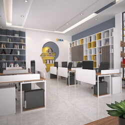 3d Interior Office Room 27 Scene File 3dsmax Model By TrungVu 