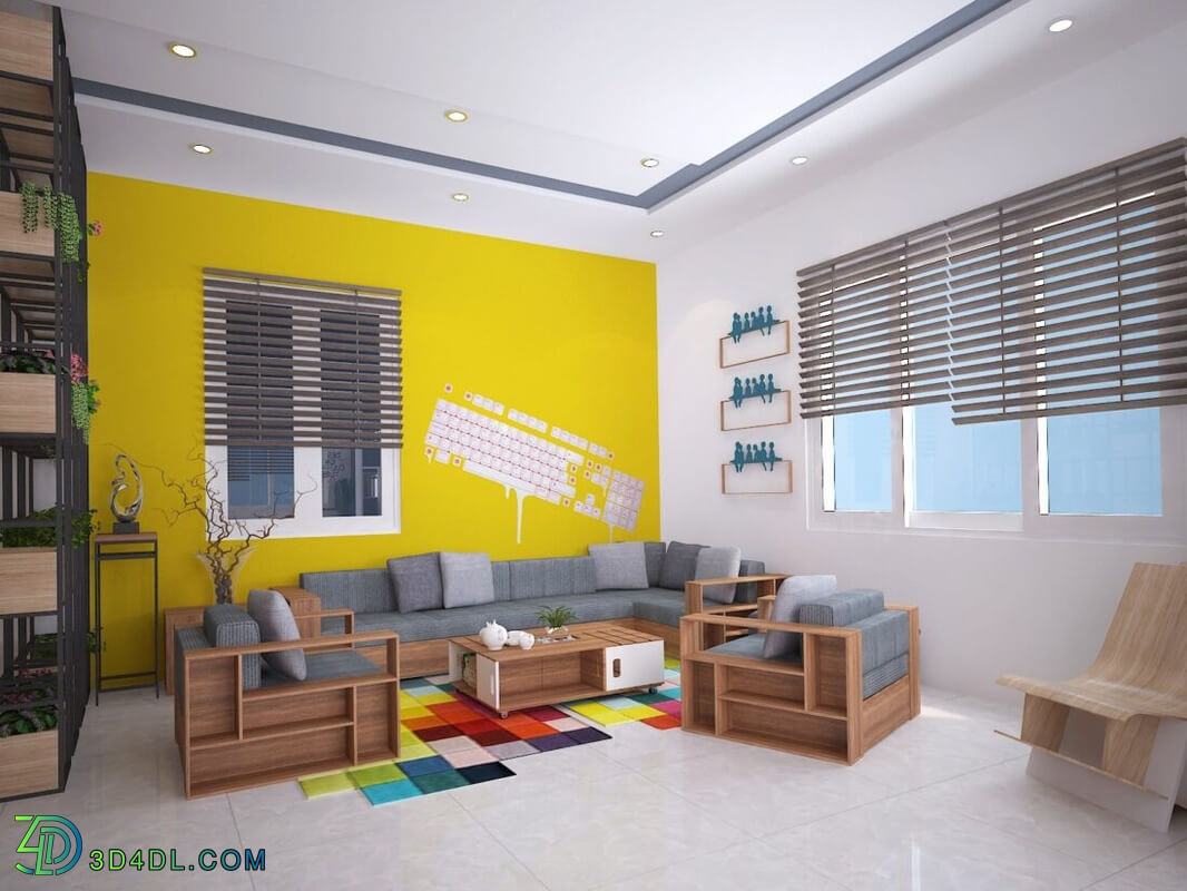 3d Interior Office Room 27 Scene File 3dsmax Model By TrungVu