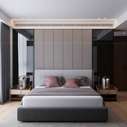 3D Interior Scenes File 3dsmax Model Bedroom 254 By ChienDo 