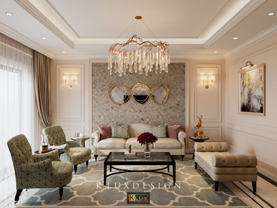  3D Interior Neoclassical Apartment Model by Trung Kien Kts