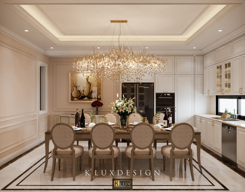  3D Interior Neoclassical Apartment Model by Trung Kien Kts
