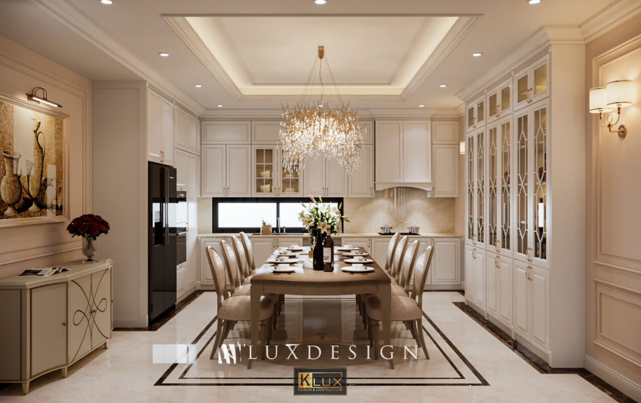  3D Interior Neoclassical Apartment Model by Trung Kien Kts