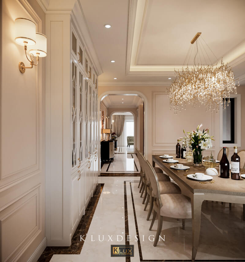  3D Interior Neoclassical Apartment Model by Trung Kien Kts