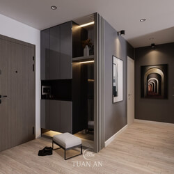 3D Interior Apartment 185 Scene File 3dsmax By Tuan An 