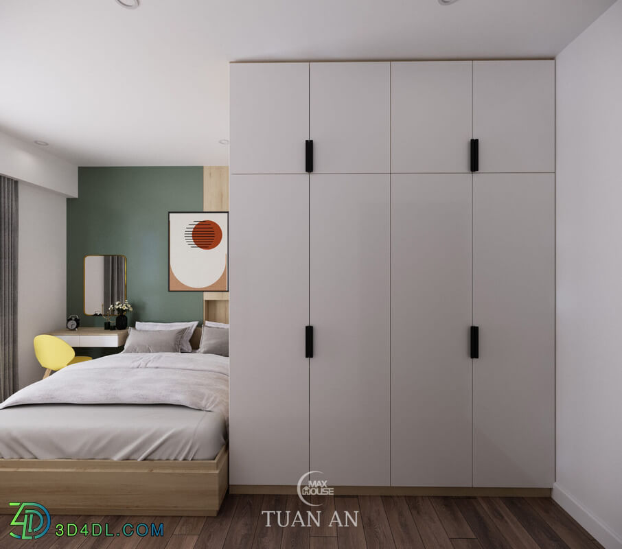 3D Interior Apartment 185 Scene File 3dsmax By Tuan An