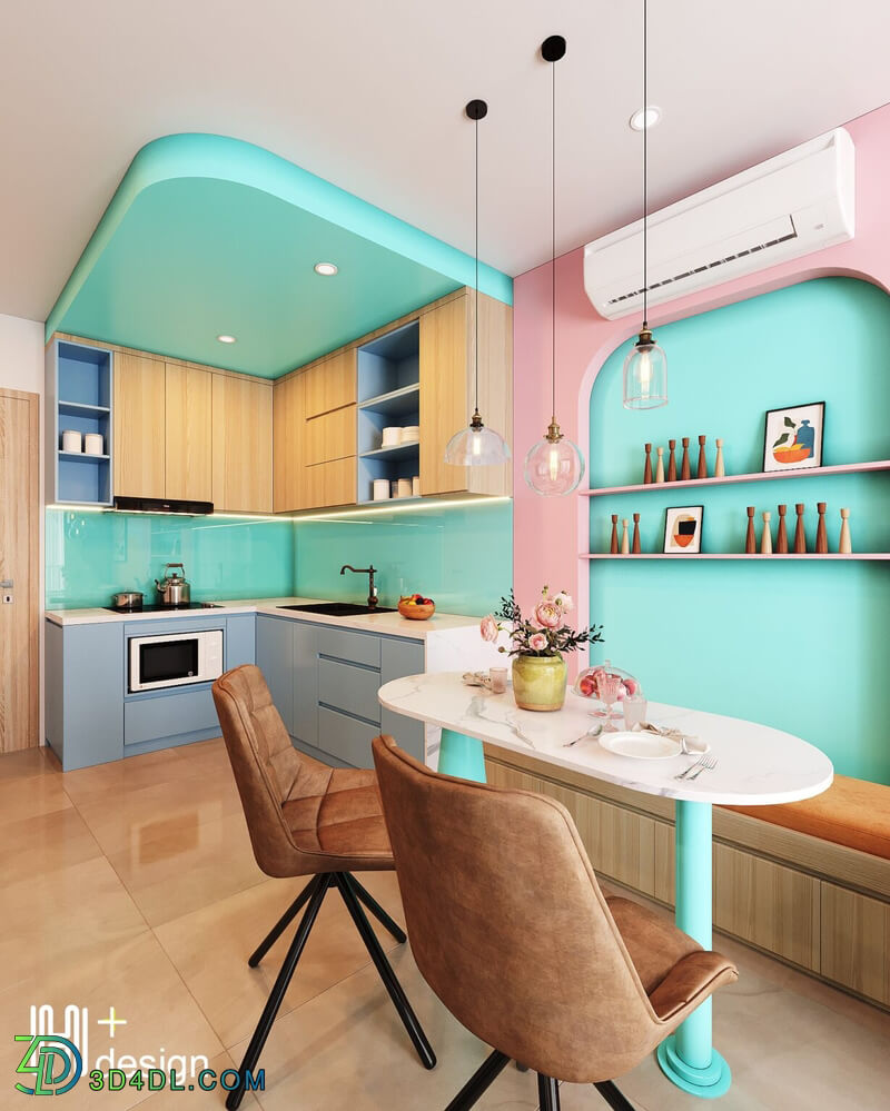 3D Interior Apartment 188 Scene File 3dsmax By Nguyen Tuan Hai