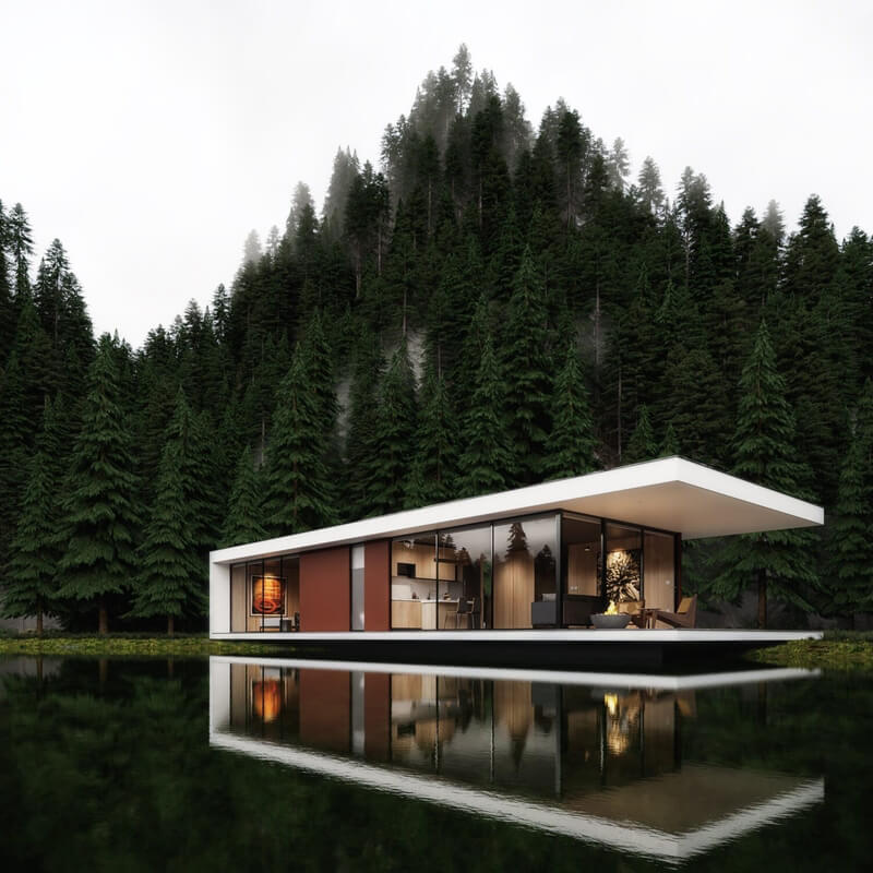  Memory House Exterior by Thinh Pham