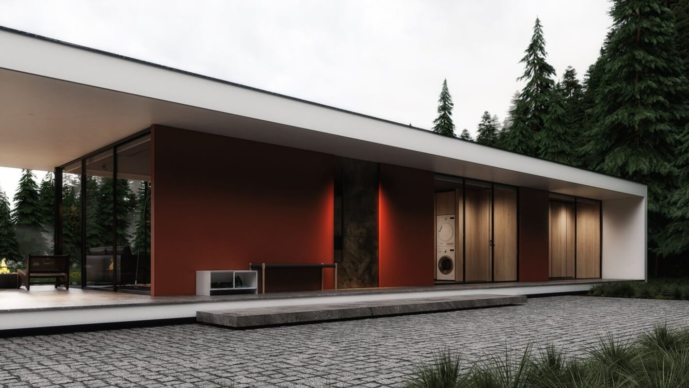  Memory House Exterior by Thinh Pham