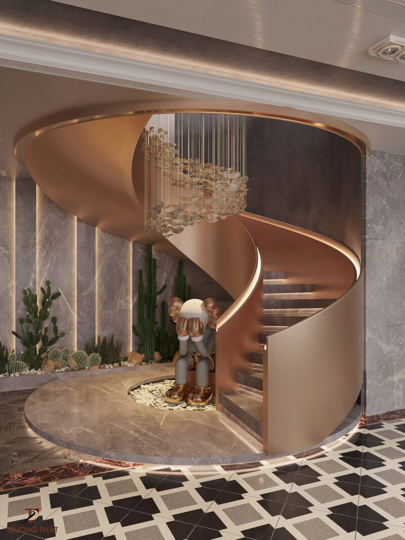  Living Room - Kitchen Interior By Tuan An