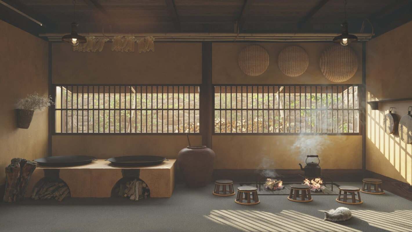  Interior PAO Kitchen Model by Thang Le