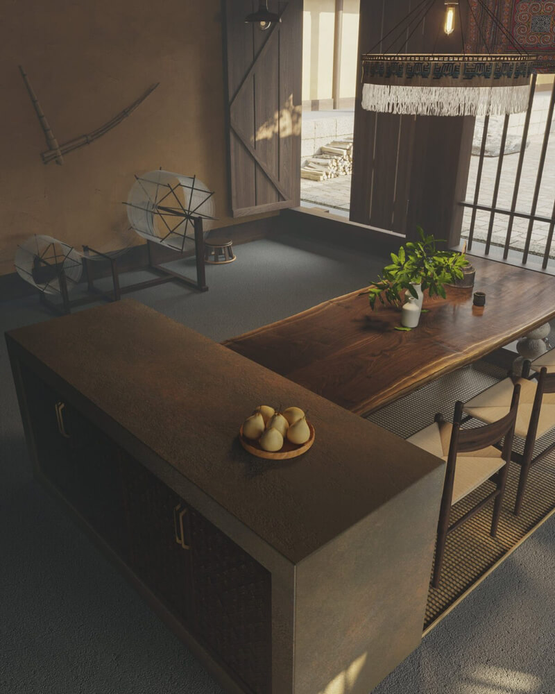  Interior PAO Kitchen Model by Thang Le