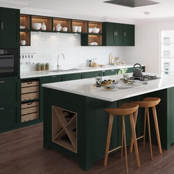 3D Model Kitchen 230 By Ha Huong Tra 