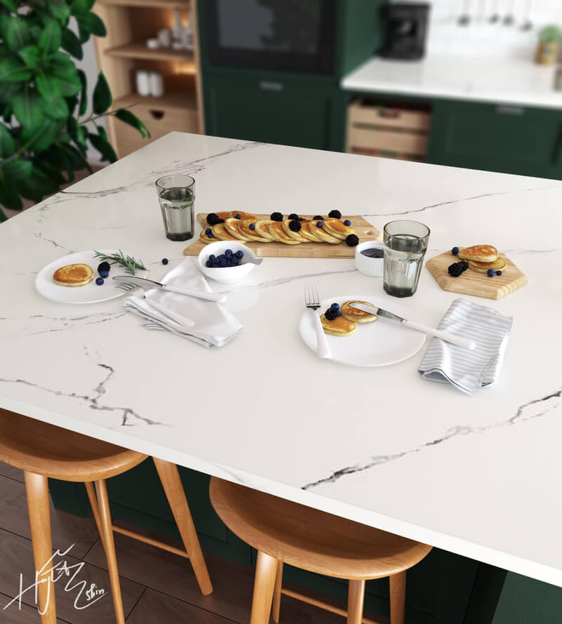 3D Model Kitchen 230 By Ha Huong Tra