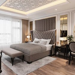 3D Interior Scenes File 3dsmax Model Bedroom 549 By Phong Mai 