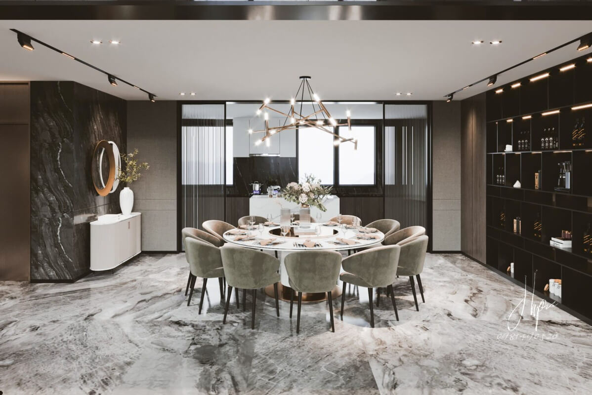 3D Living Room Interior By Phung Manh Ha