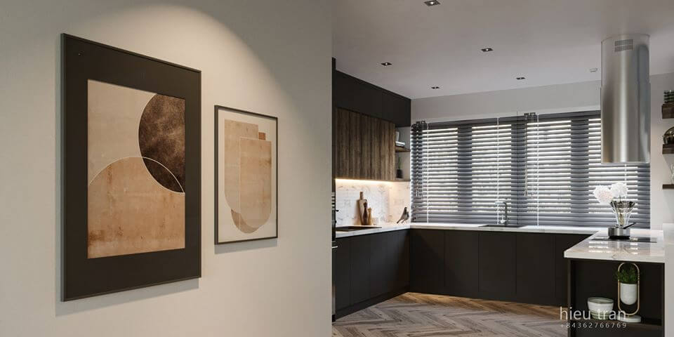 3D Interior Kitchen- Livingroom 44 Scene 3dsmax By HieuTran 